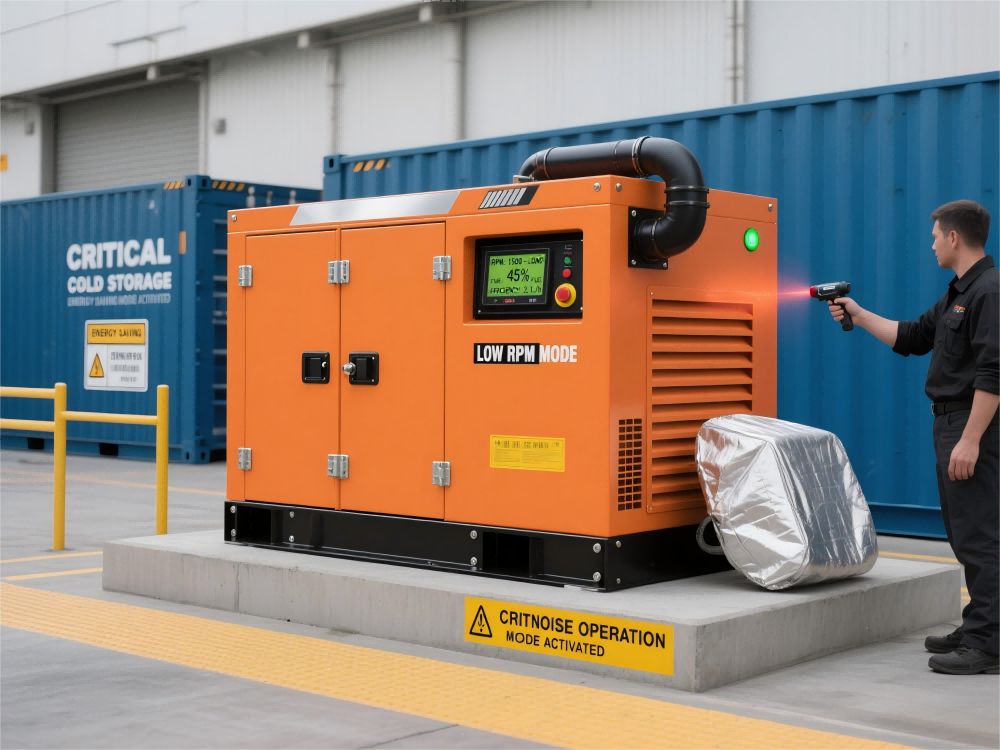 Can you lower the RPM on a generator?